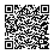 QR Code สำหรับหมายเลขโทรศัพท์ +12182001068