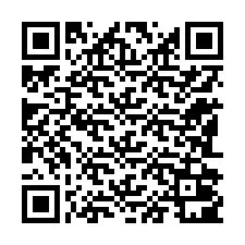 QR код за телефонен номер +12182001076