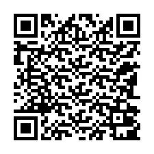 QR-koodi puhelinnumerolle +12182001078