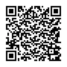 QR kód a telefonszámhoz +12182001096