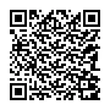 QR-код для номера телефона +12182001108