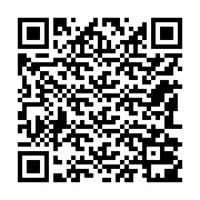 QR Code สำหรับหมายเลขโทรศัพท์ +12182001117