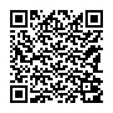 QR kód a telefonszámhoz +12182001121