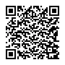 QR-koodi puhelinnumerolle +12182001122