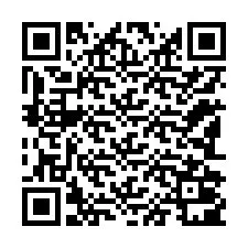 QR kód a telefonszámhoz +12182001131