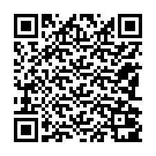 QR-koodi puhelinnumerolle +12182001133