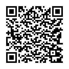 QR Code สำหรับหมายเลขโทรศัพท์ +12182001134