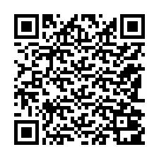 QR-код для номера телефона +12182001196