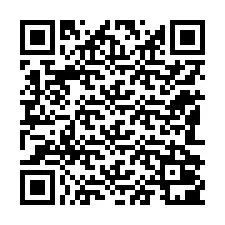 QR-код для номера телефона +12182001216