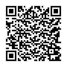 QR код за телефонен номер +12182001268