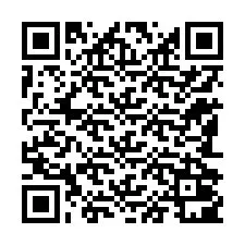 QR-koodi puhelinnumerolle +12182001282