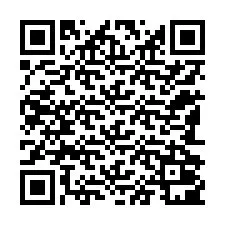 QR Code สำหรับหมายเลขโทรศัพท์ +12182001284