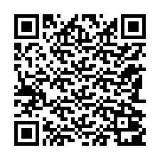 Codice QR per il numero di telefono +12182001286