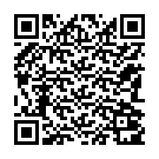 QR-koodi puhelinnumerolle +12182001303