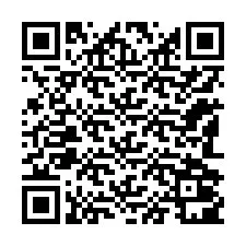 QR kód a telefonszámhoz +12182001315