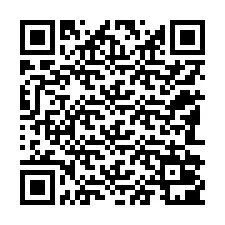 QR-code voor telefoonnummer +12182001418