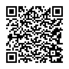 QR-koodi puhelinnumerolle +12182001523