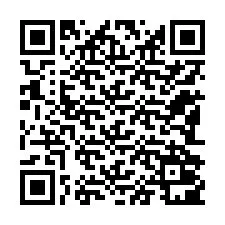 QR kód a telefonszámhoz +12182001623