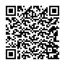 QR-kood telefoninumbri jaoks +12182001642