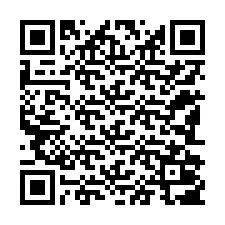 QR-код для номера телефона +12182007130