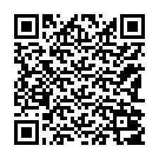 QR kód a telefonszámhoz +12182007421