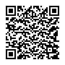 QR-code voor telefoonnummer +12182007430