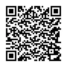 Código QR para número de teléfono +12182012236