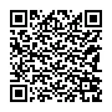 QR kód a telefonszámhoz +12182029420