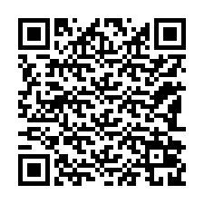 Kode QR untuk nomor Telepon +12182029421