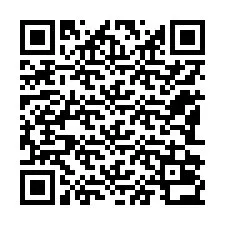 QR Code สำหรับหมายเลขโทรศัพท์ +12182032023