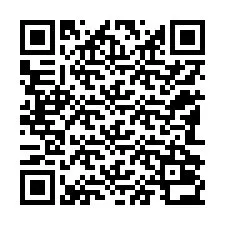 QR kód a telefonszámhoz +12182032248