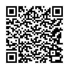 QR kód a telefonszámhoz +12182032275