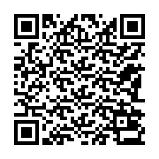 QR kód a telefonszámhoz +12182033423