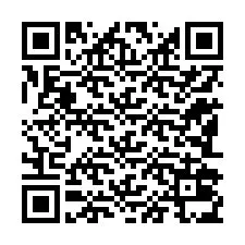 QR kód a telefonszámhoz +12182035832