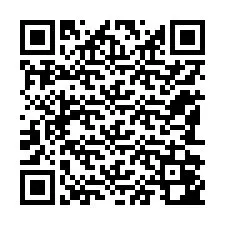 QR-код для номера телефона +12182042083