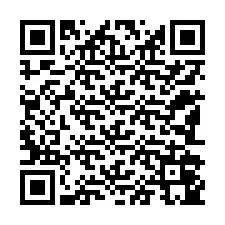 Código QR para número de teléfono +12182045830