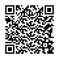 Kode QR untuk nomor Telepon +12182046029