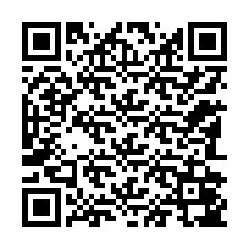 QR-code voor telefoonnummer +12182047049