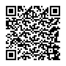 Codice QR per il numero di telefono +12182047854