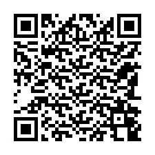 QR-kood telefoninumbri jaoks +12182048583