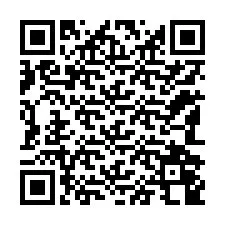 QR код за телефонен номер +12182048701