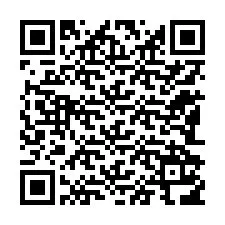 QR-код для номера телефона +12182116626