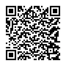 Código QR para número de teléfono +12182117731