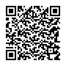 Código QR para número de telefone +12182118112