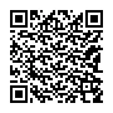 Kode QR untuk nomor Telepon +12182158235