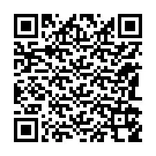 QR-koodi puhelinnumerolle +12182158856