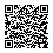 QR-koodi puhelinnumerolle +12182184324