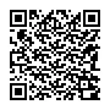 QR-koodi puhelinnumerolle +12182200402