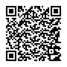 Código QR para número de teléfono +12182202866