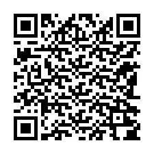 QR-code voor telefoonnummer +12182204292